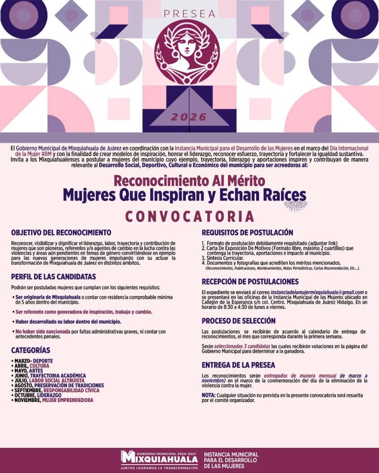 ConvocatoriaMujeres